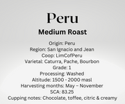 Peru • Medium Roast