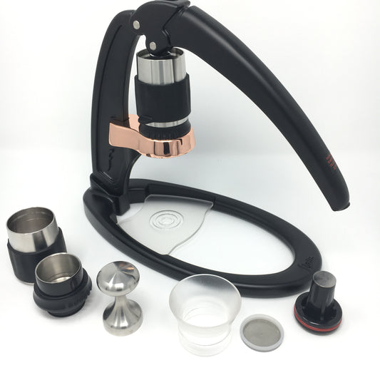 Working with The Flair Hand-Pressed Espresso Maker