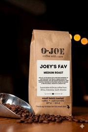 Joey's Fav • Medium Roast Coffee | O-JOE Coffee Roastery & Cafe