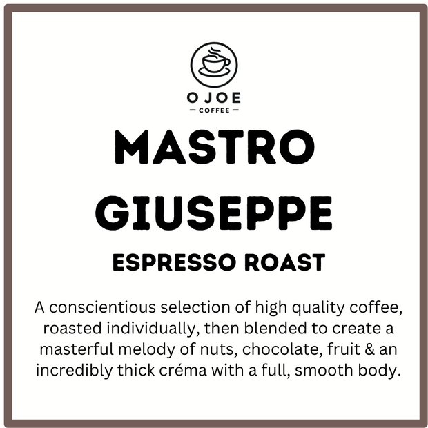 Mastro Giuseppe's Espresso Blend • complex medium roast