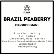 Brazil - Peaberry - Medium Roast