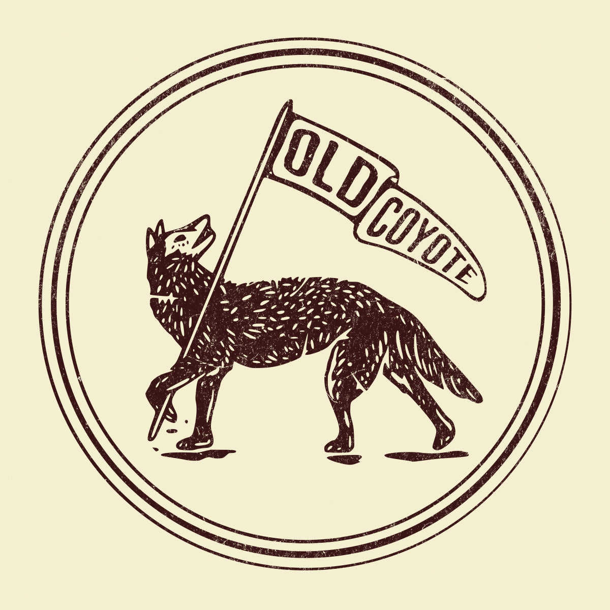 Old Coyote & Co. dark roast wholesale coffee logo