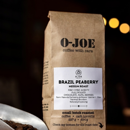 Brazil Peaberry • Cachoeira da Grama • Medium Roast